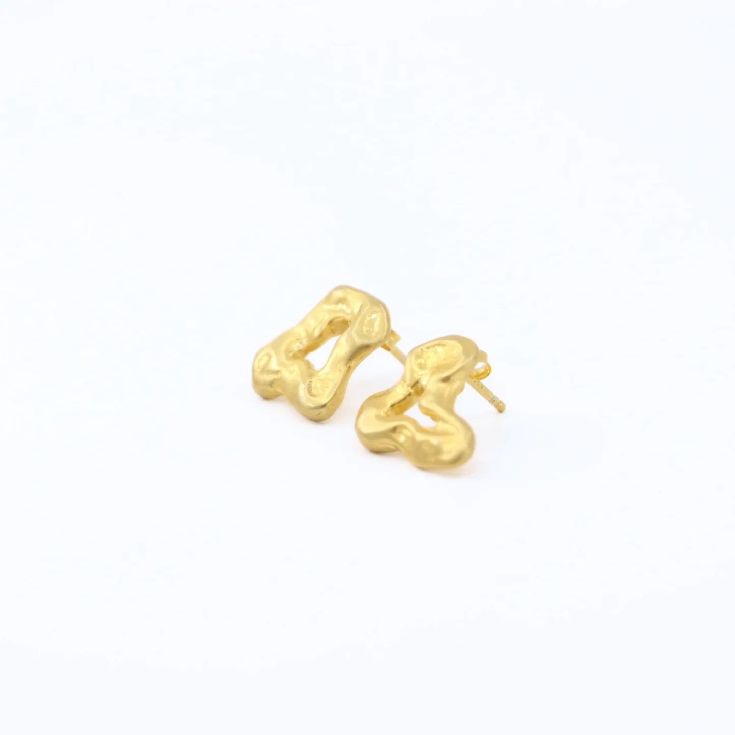 Sunny Side Studs // Gold