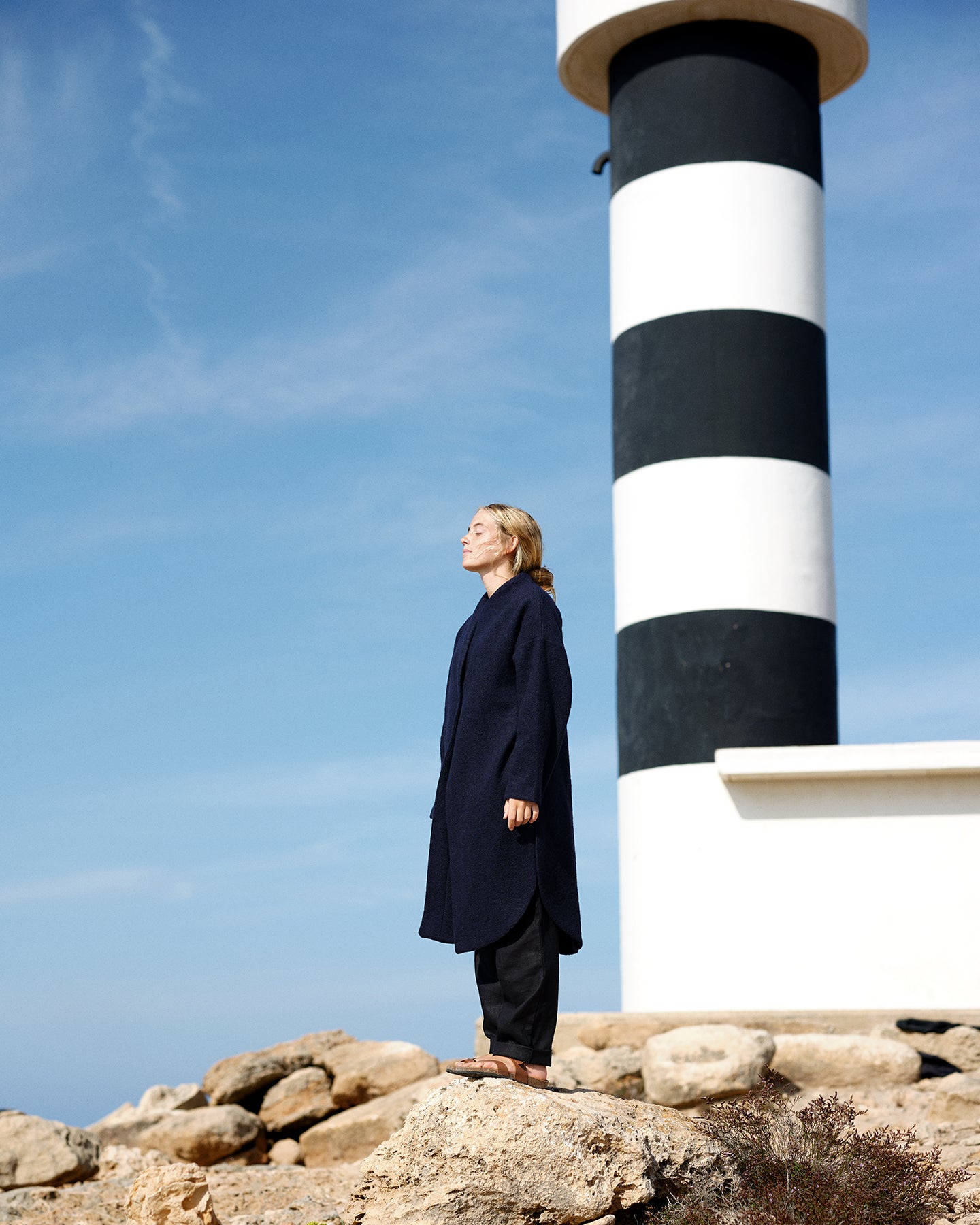 CIGALA COAT organic wool