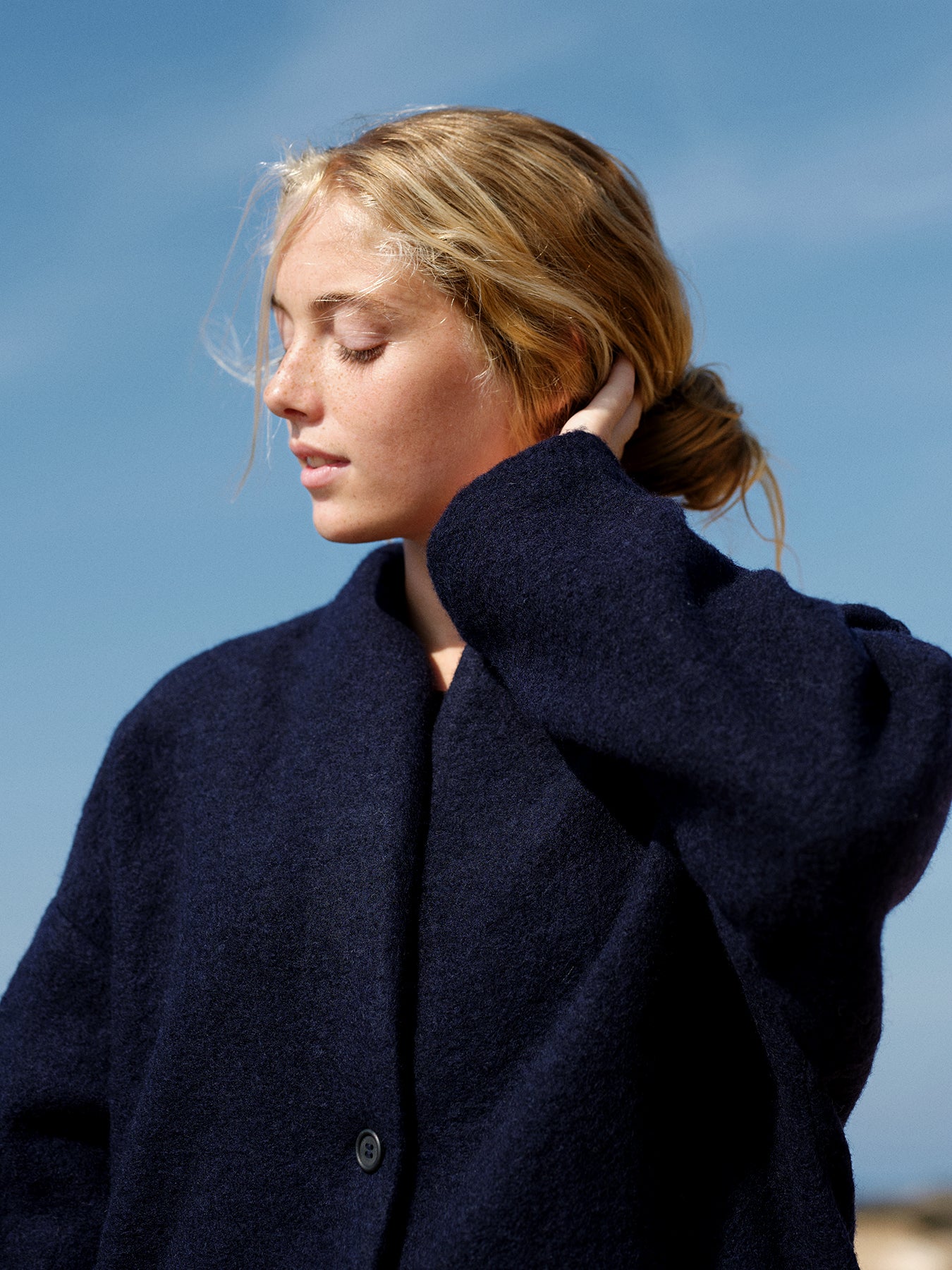 CIGALA COAT organic wool