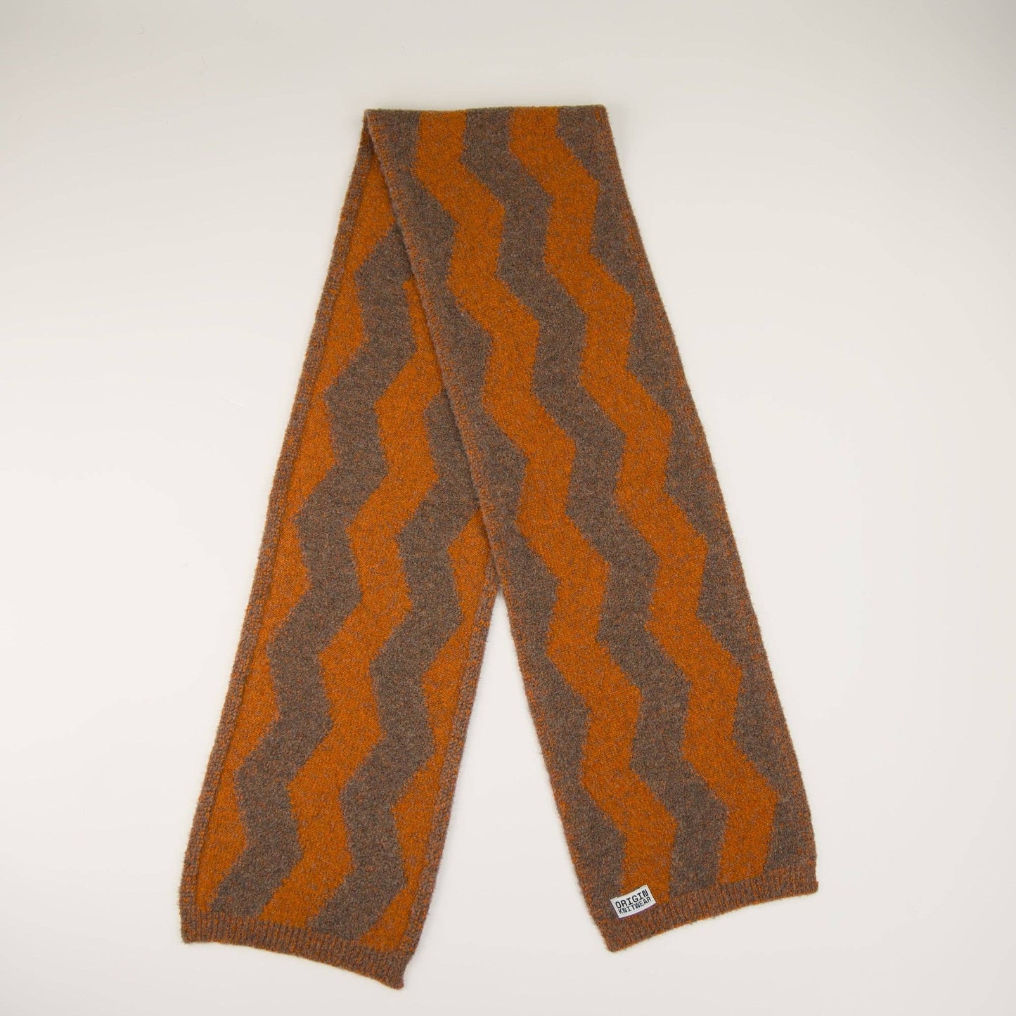 Soufflé - Thames Scarf - Light Brown_Oxide