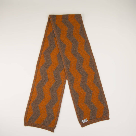 Soufflé - Thames Scarf - Light Brown_Oxide