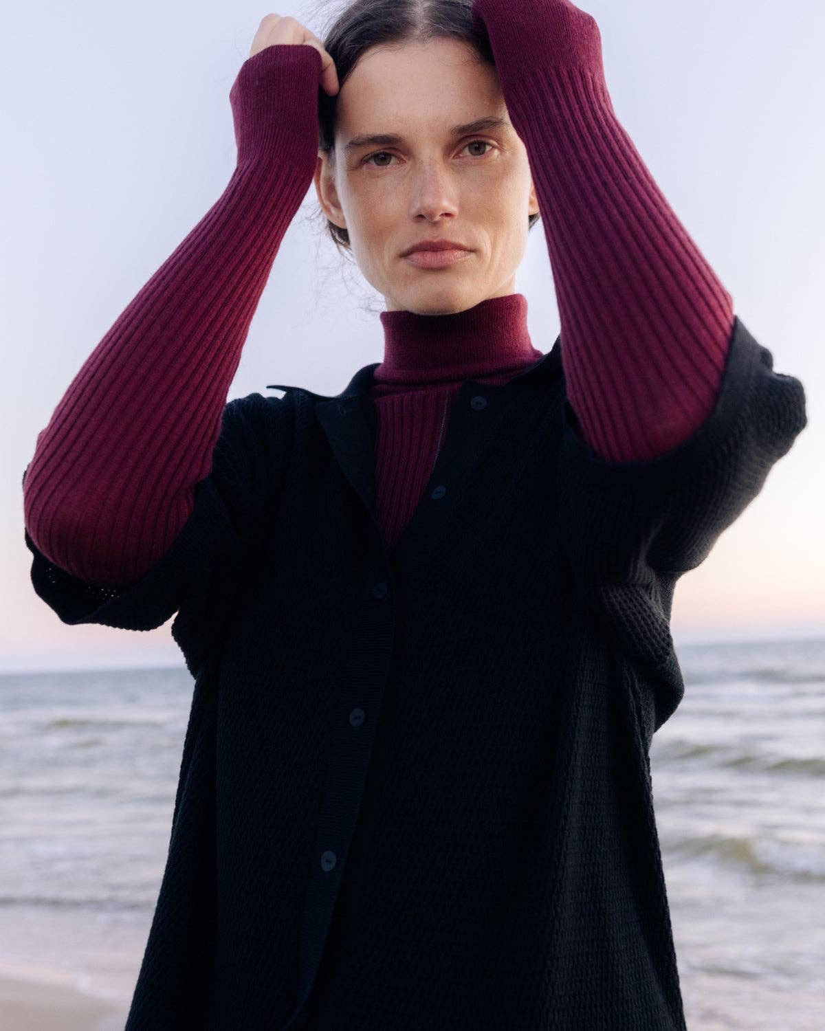 Sutemos: Cotton Shirt | Black