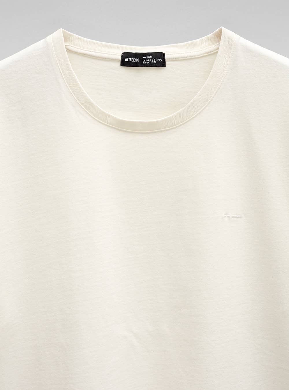 Organic cotton Essential t-shirt | warm white