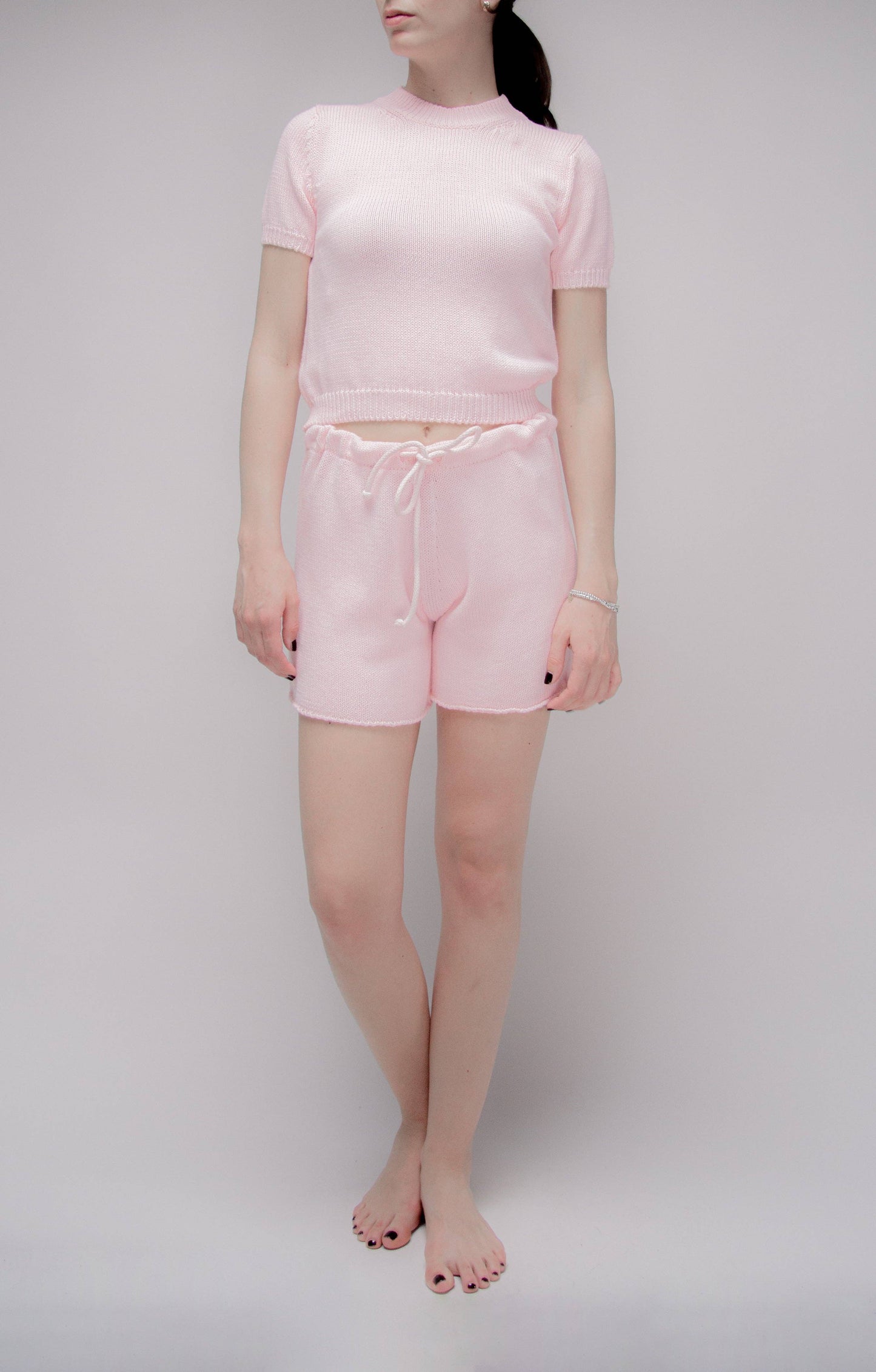 Fine cotton shorts