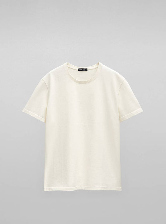 Organic cotton Essential t-shirt | warm white