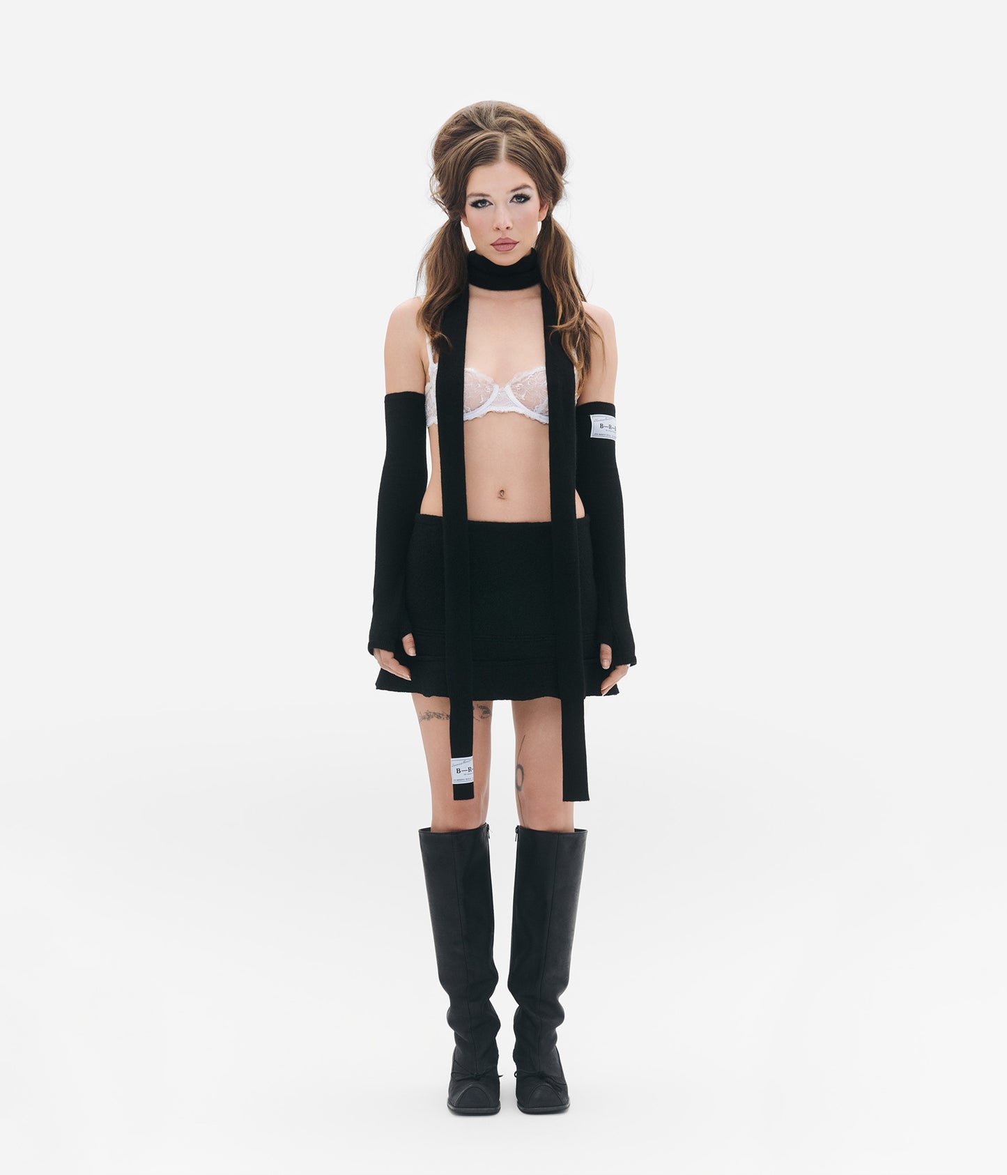 Isadora Duncan Scarf | Black