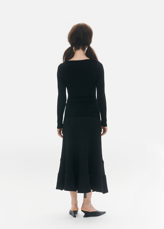 Retired Cheerleader V Neck tee