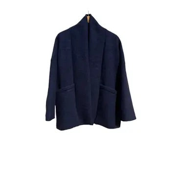 314 BRUC JACKET beige organic wool