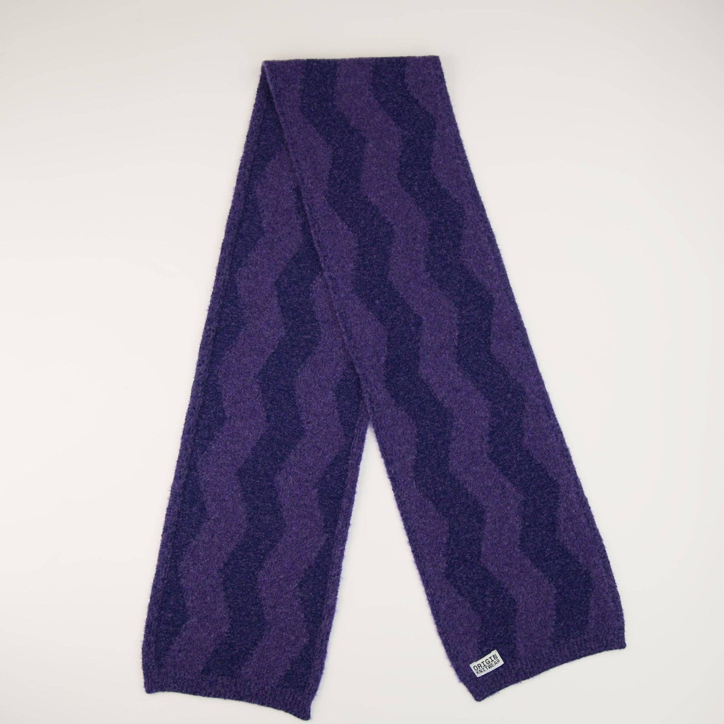 Soufflé - Thames Scarf - Purple_Cobalt