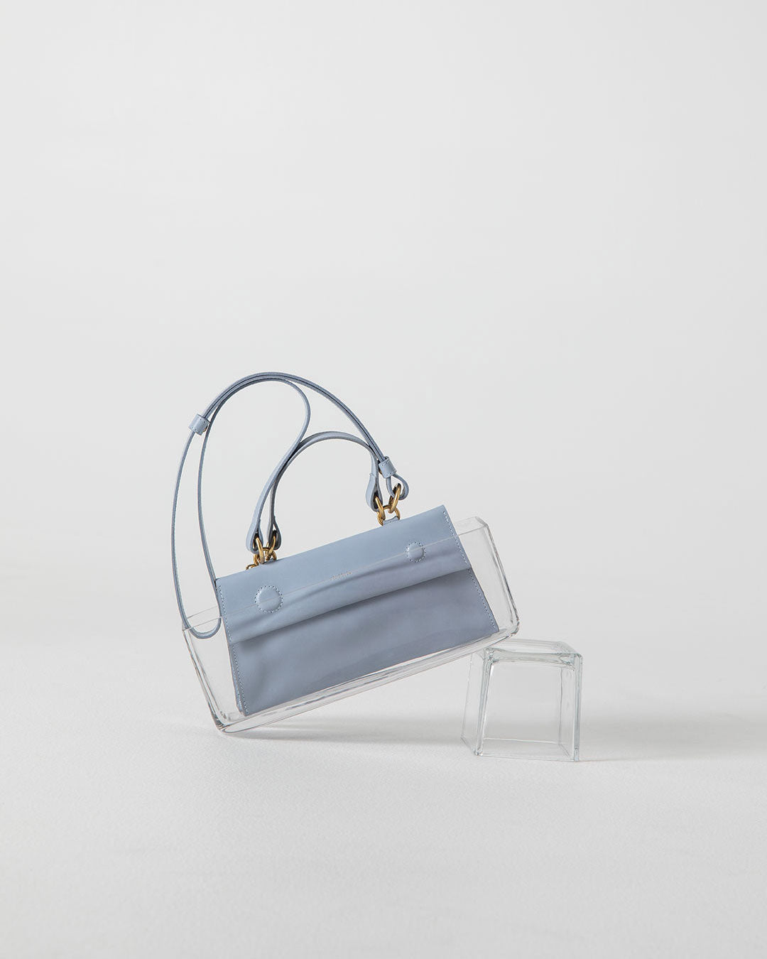 Petite Bay Bag | Blue Mist