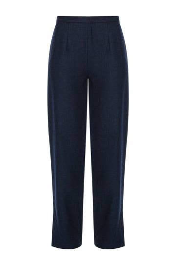 Tailored wool trousers