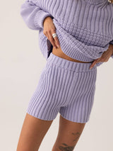 Pilnatis Baumwollshorts | Flieder
