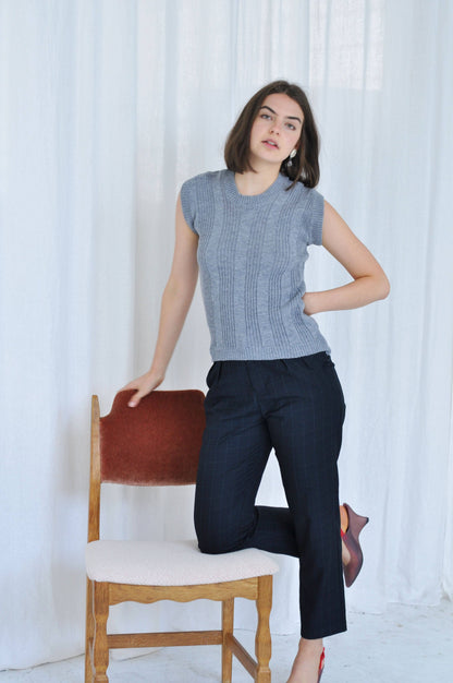 Sandy Sleevless knit