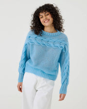 Jūra: Handmade Sea Glass Silk & Mohair Sweater