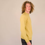 Geelong Lammwolle – Nahtloser Rundhalsausschnitt | Messing