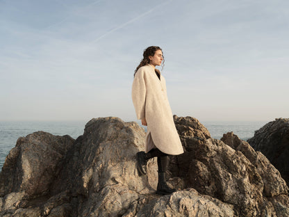 CIGALA COAT organic wool