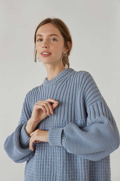 Delčia Sweater: Cotton Jumper