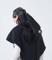 B–R–B just Spiralling Scarf | Black