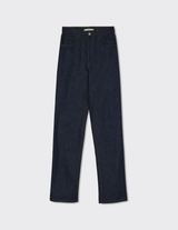 Straight-leg jeans