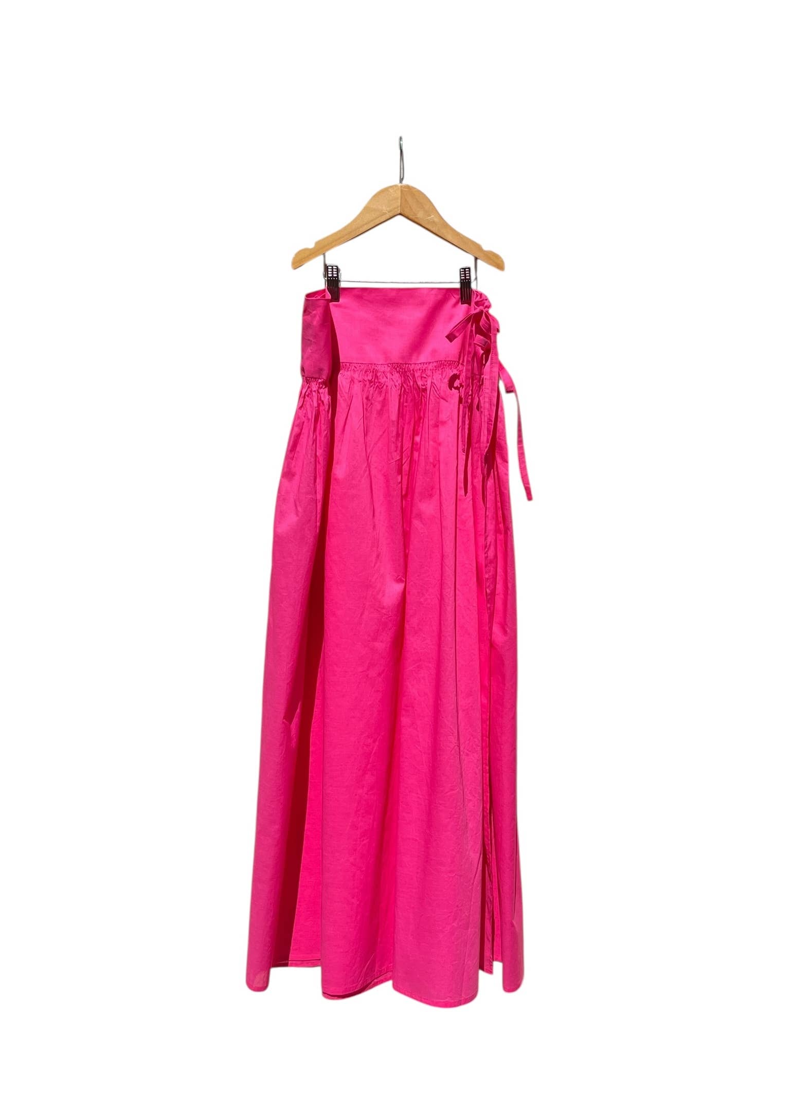 511 ALCEA Wickelrock aus transparenter Bio-Baumwollvoile