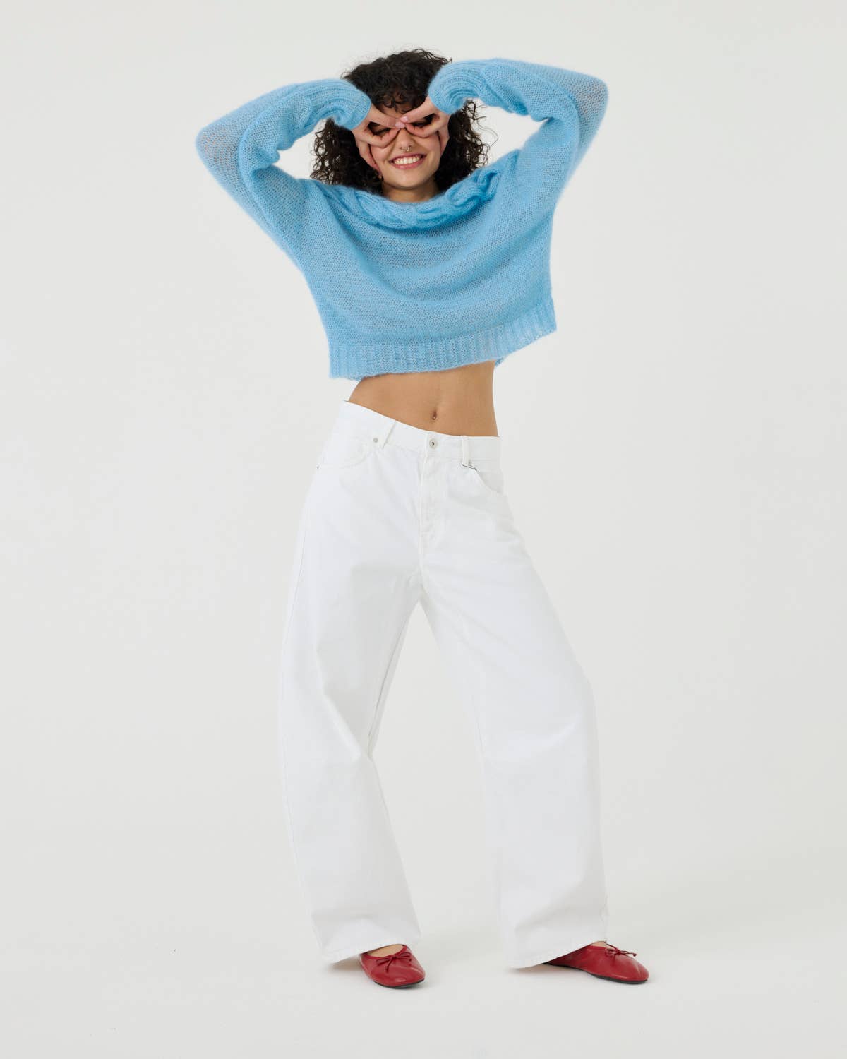 Jūra: Handmade Sea Glass Silk & Mohair Sweater
