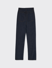 Straight-leg jeans