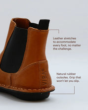 Helsinki Leather | Cognac Brown
