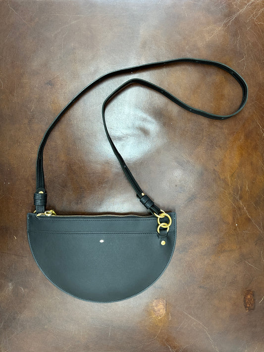 M crescent moon bag