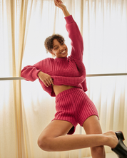 Pilnatis Cotton Shorts | Rhubarb