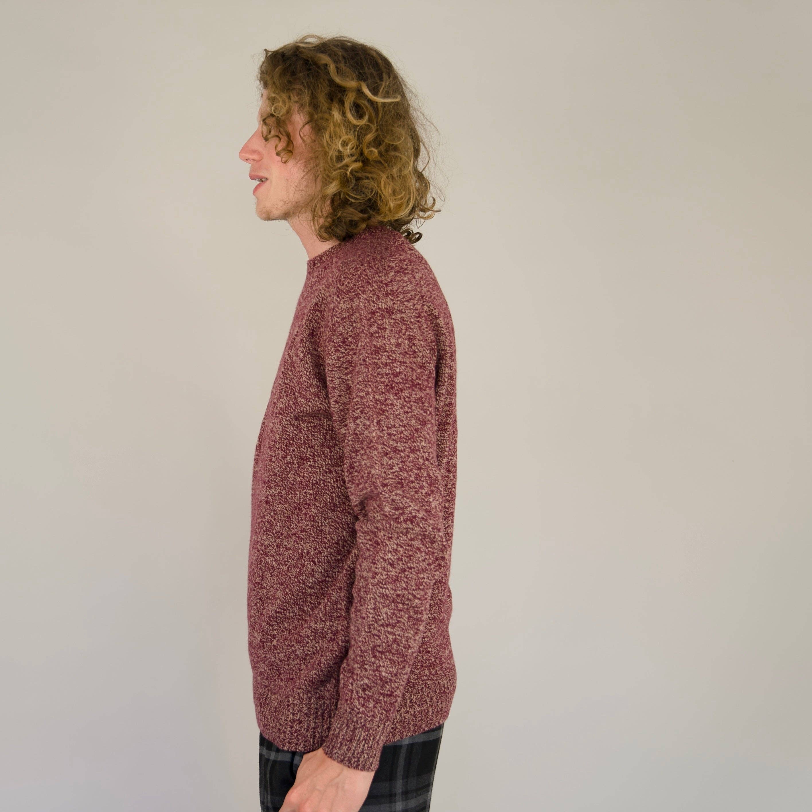 Lamaine Lambswool - Oxford | Ruby