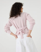 Indraja: Wool Cashmere Cardigan