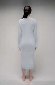 Long cardigan in fine cotton