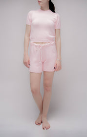 Feine Baumwollshorts | Rosa