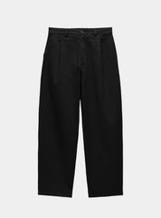 Relaxed pleated pants