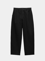 Relaxed pleated pants