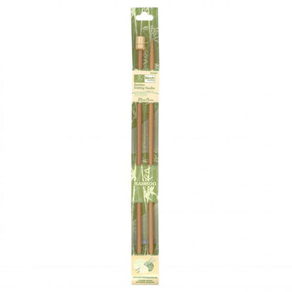 Bamboo Knitting Needles 25cm