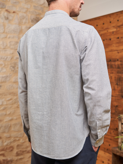 Gabriel Shirt | Blue Stripe