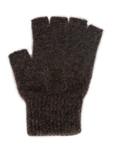 Fingerlose Handschuhe | Braun
