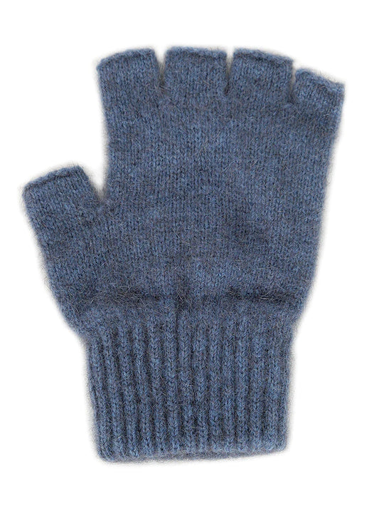Fingerless gloves | Blue