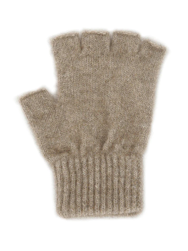 Fingerlose Handschuhe | Natur