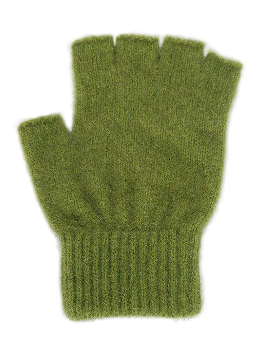 Fingerless gloves | Green