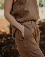 Mandy Leinen-Shorts