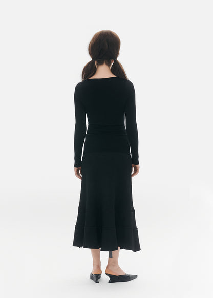 Retired Cheerleader V Neck tee