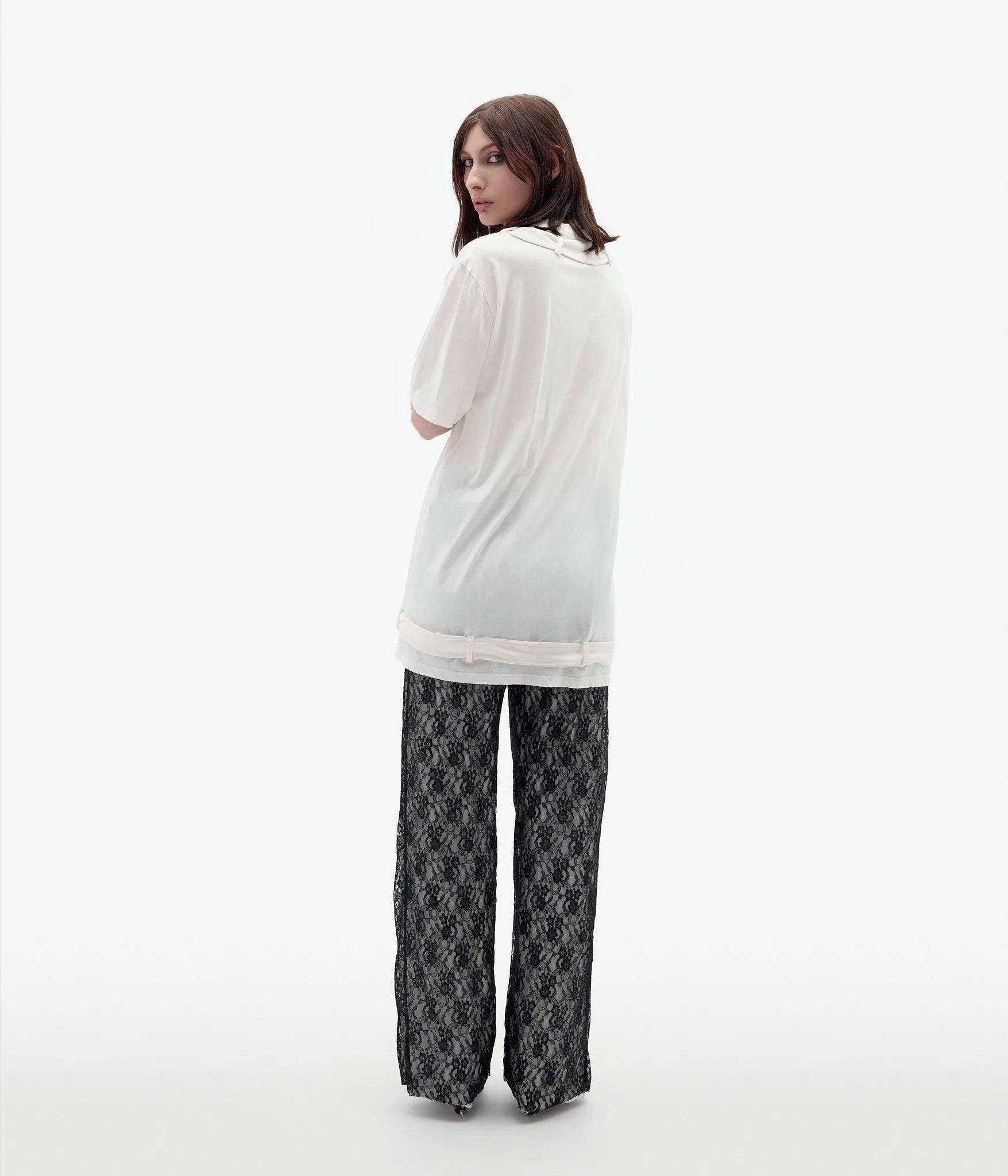 Buckled T-shirt | White