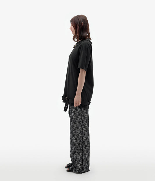 Buckled T-shirt | Black