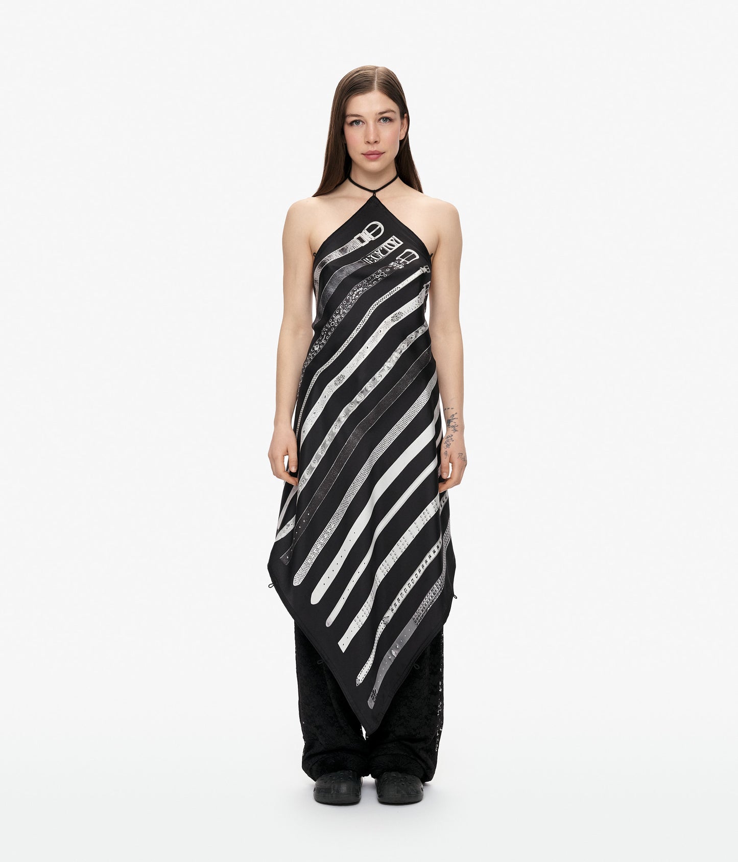 Belt Collector Scarf Top