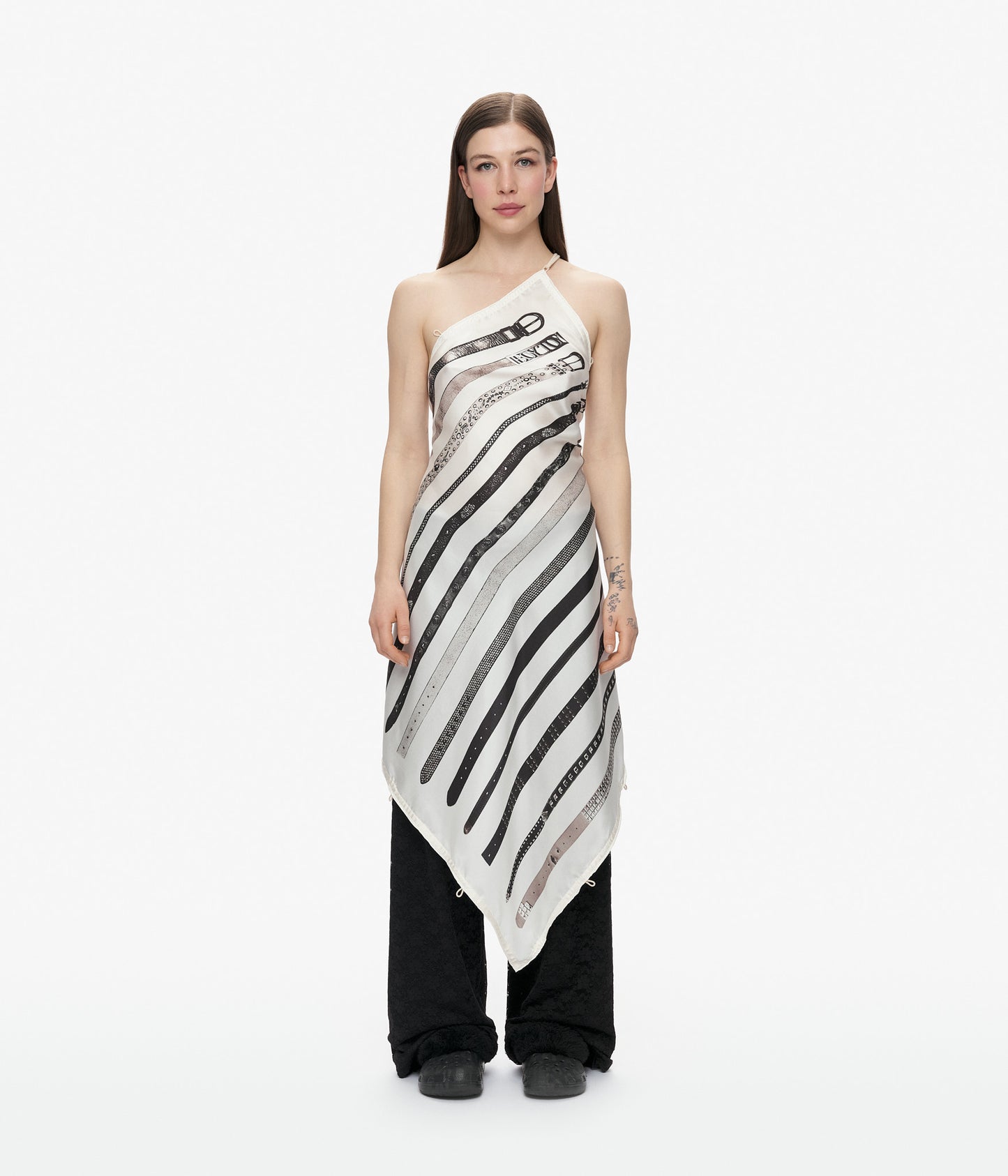 Belt Collector Scarf Top