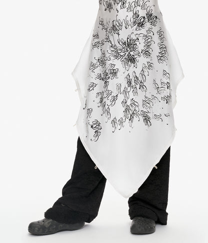 B–R–B just Spiraling Scarf Top