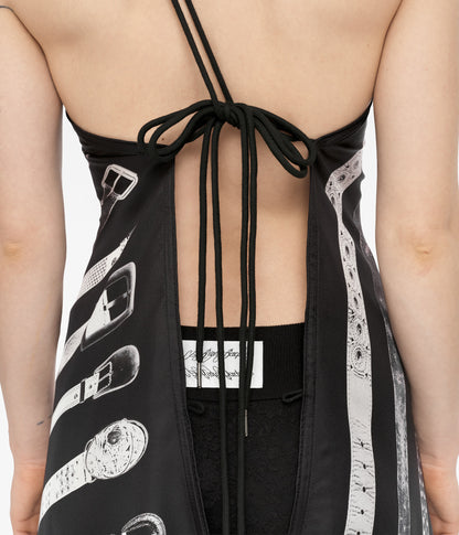 Belt Collector Scarf Top