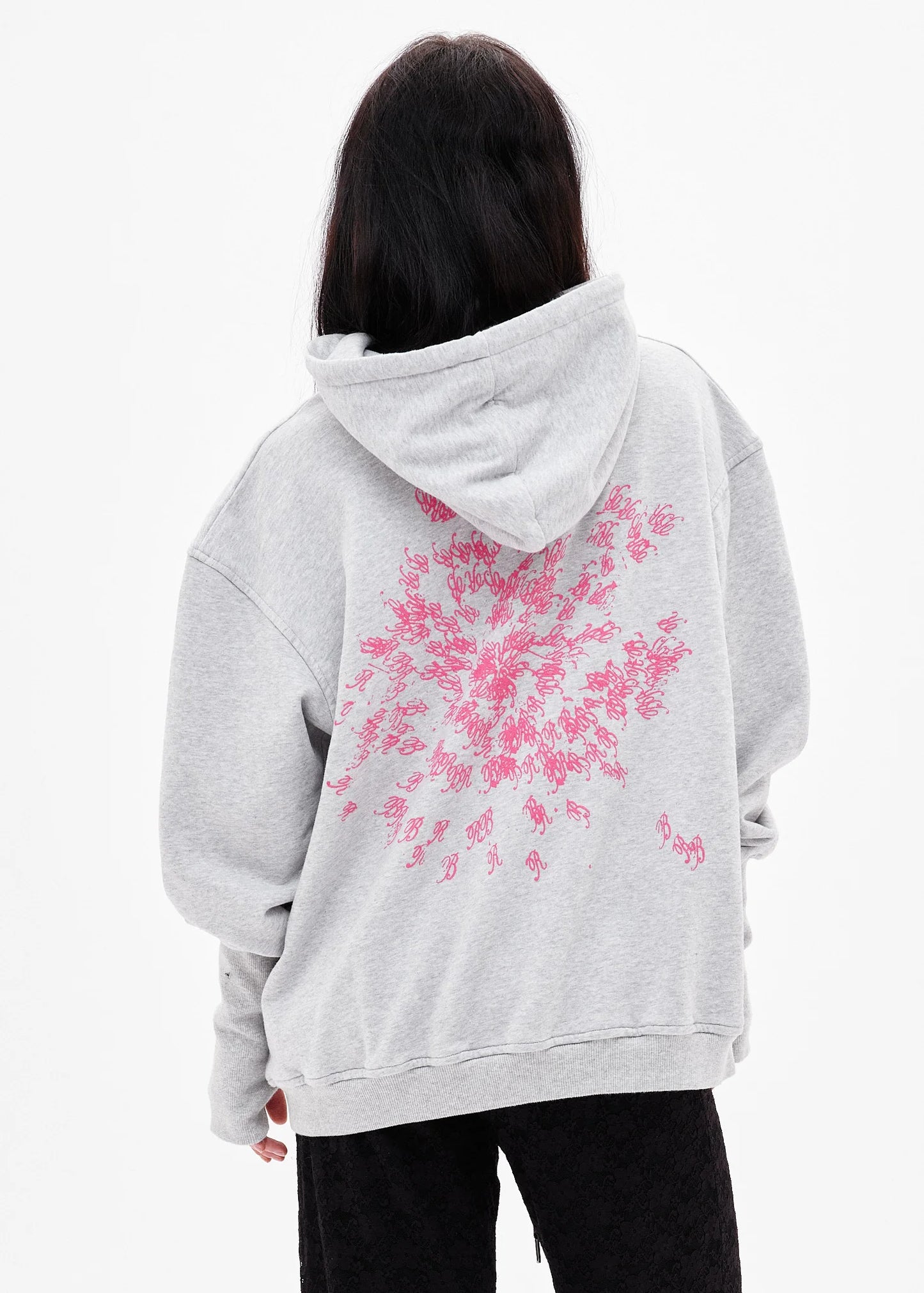 B-R-B Just Spiralling Hoodie | Light Grey